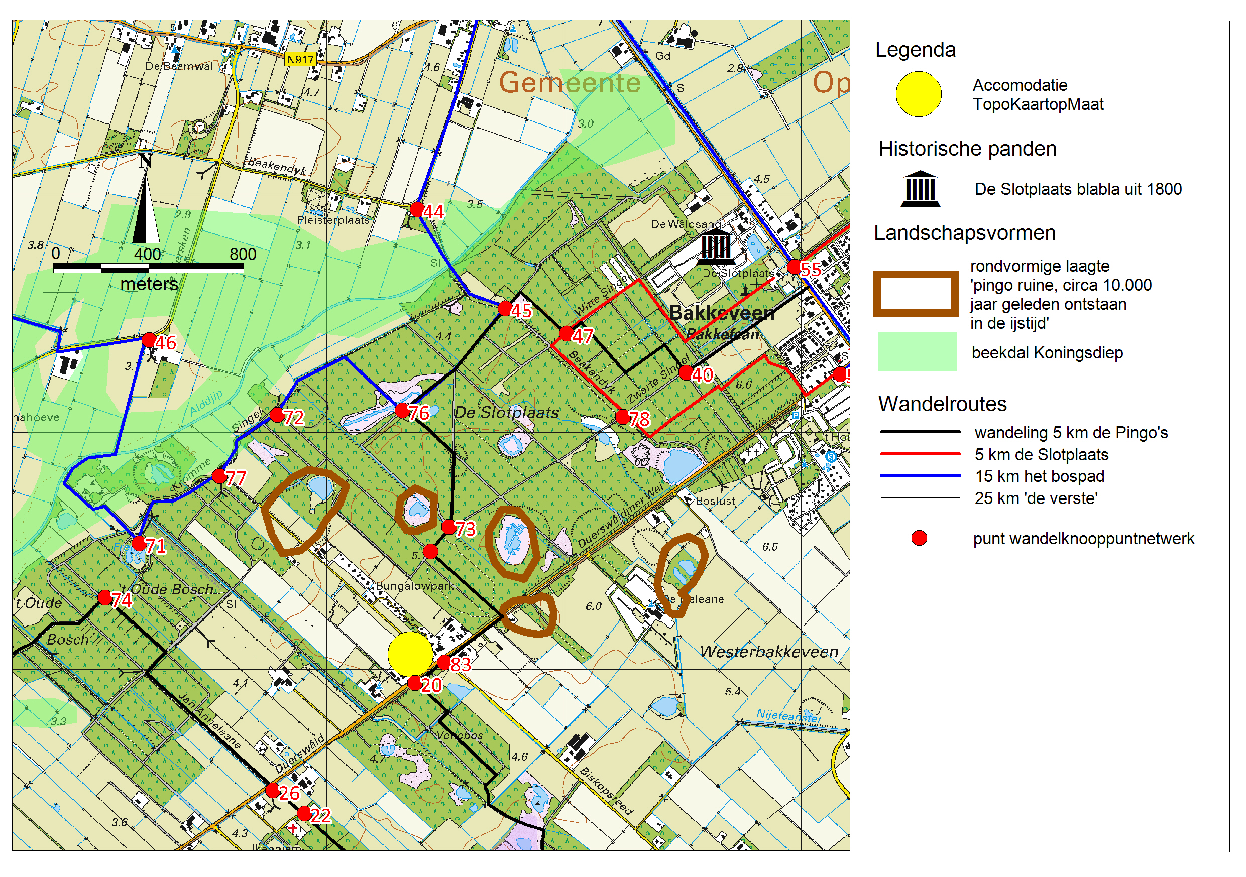 TopoKaart op Maat voorbeeld